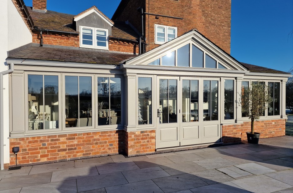 Accoya Orangery with Tiled Roof