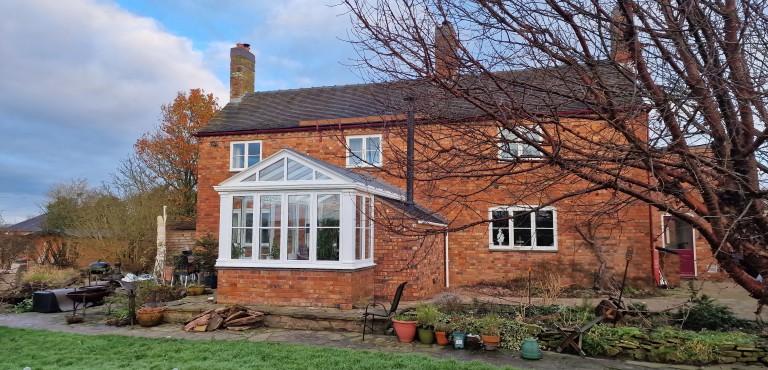 Replacement Wooden Conservatory in Staffordshire